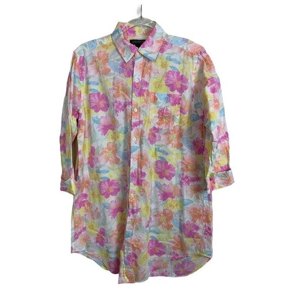 Lauren Ralph Lauren Dresses & Skirts - Lauren Ralph Lauren Women's size S Button‎ Up Shirt